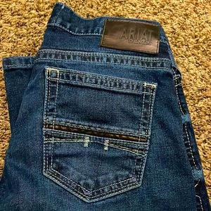 Ariat mens m7 slim straight jeans 30x34 dark wash